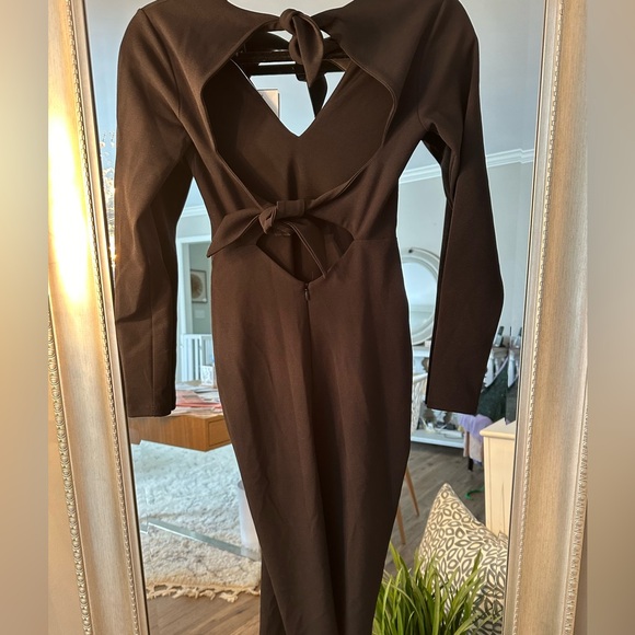 Brand: Nookie..  Size XS black long sleeve Midi - Picture 3 of 6